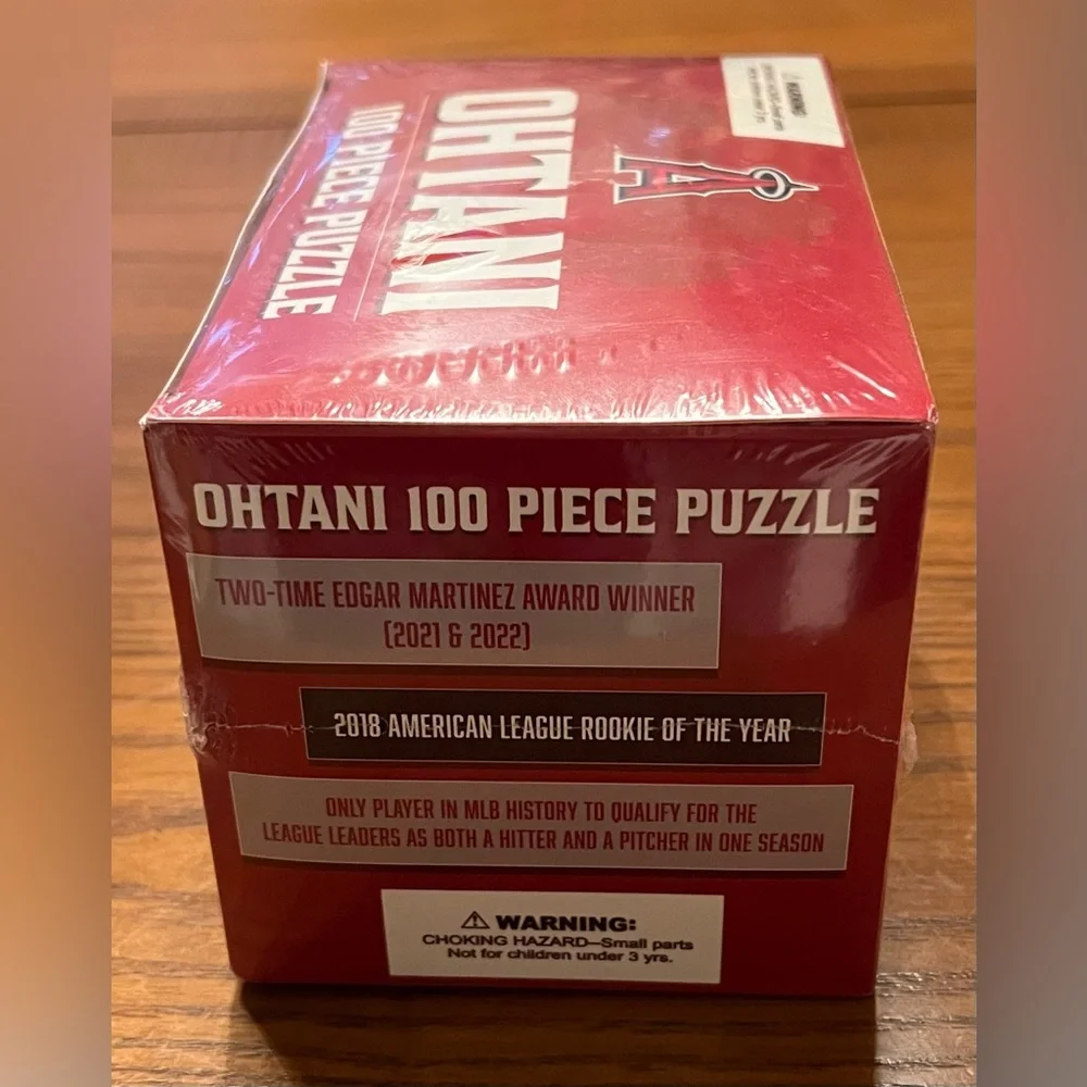 NEW/Sealed MLB Los Angeles Angels MVP Shohei Ohtani 100-Piece Puzzle SGA 6/27/23